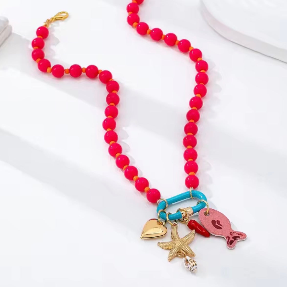 Saltwater Charm Necklace