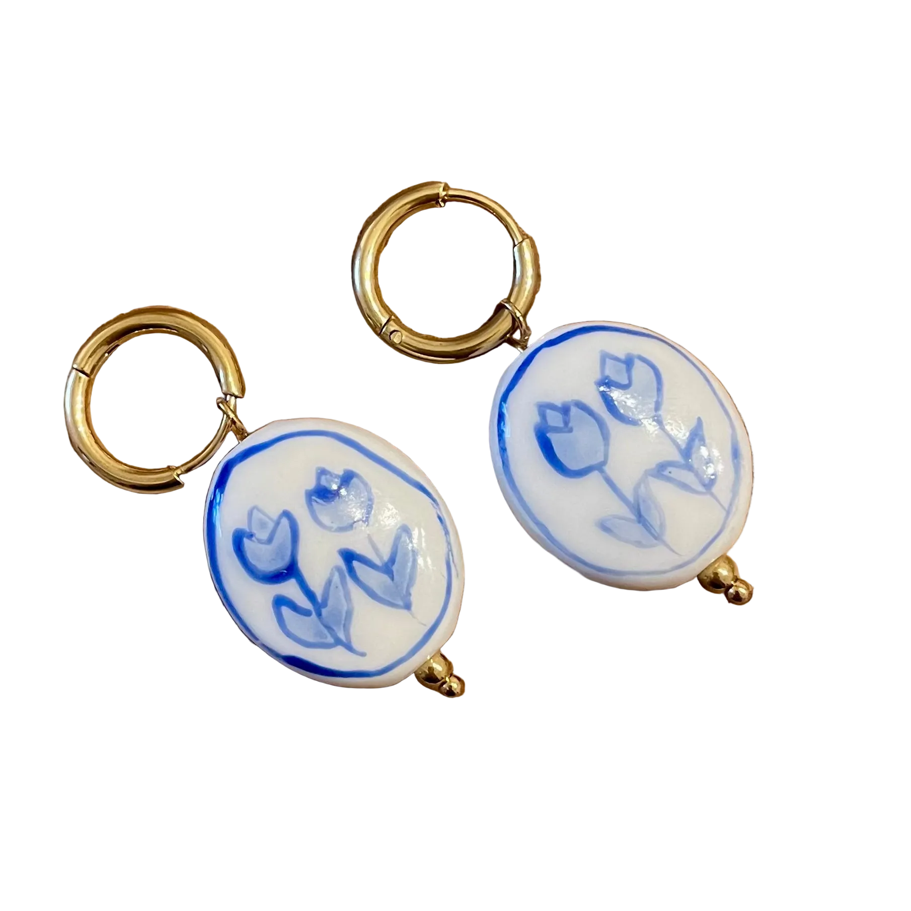 Spring Tulip Earrings