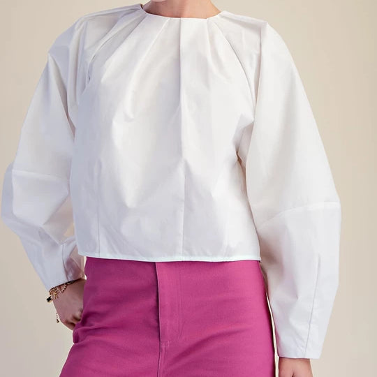 Amelia Poplin Blouse