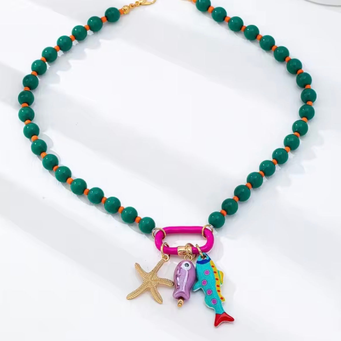 Saltwater Charm Necklace