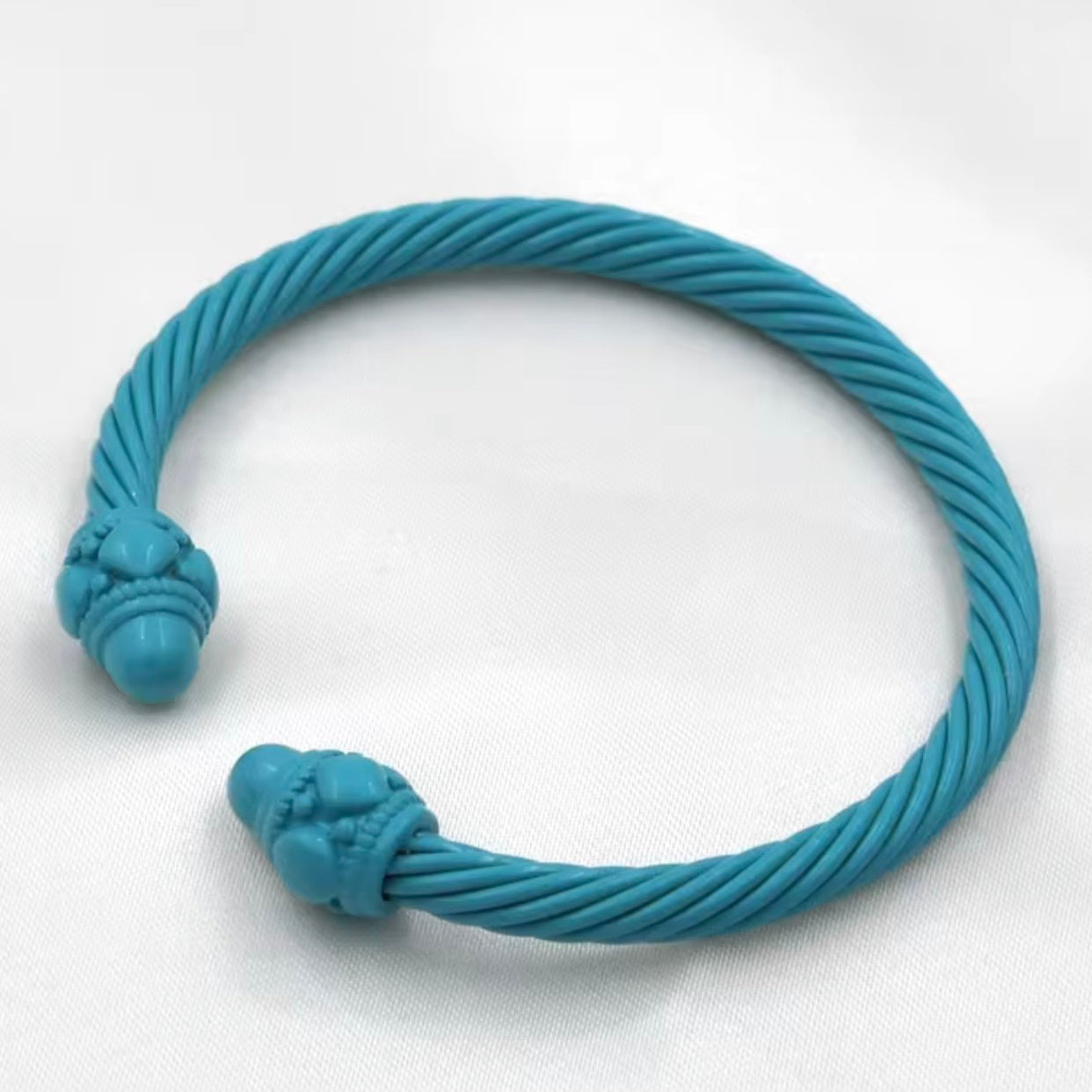 Color Coated Cuff Bracelet