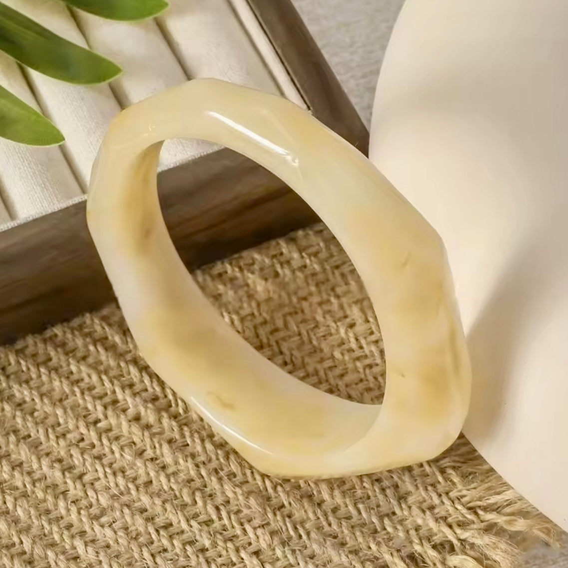 Rustic Resin Bangles