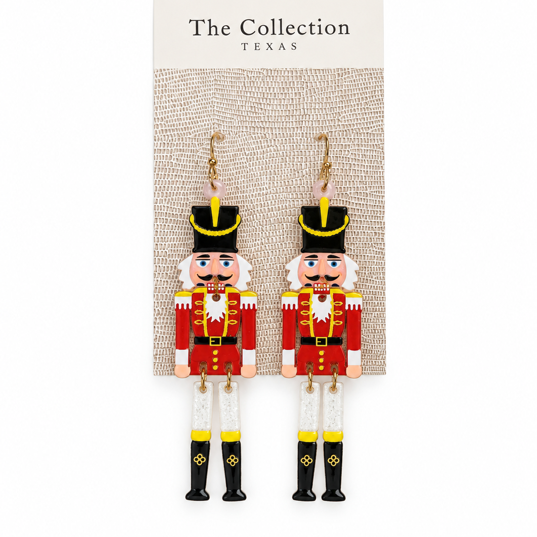 Nutcracker French Wire Earrings