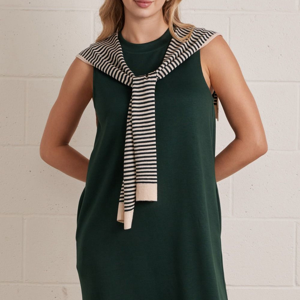 On the Green Mini Dress