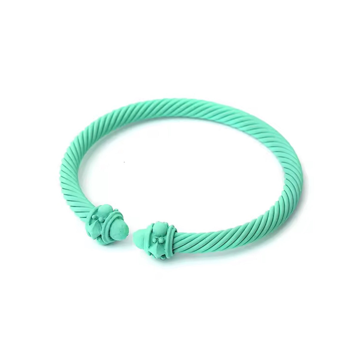 Color Coated Cuff Bracelet