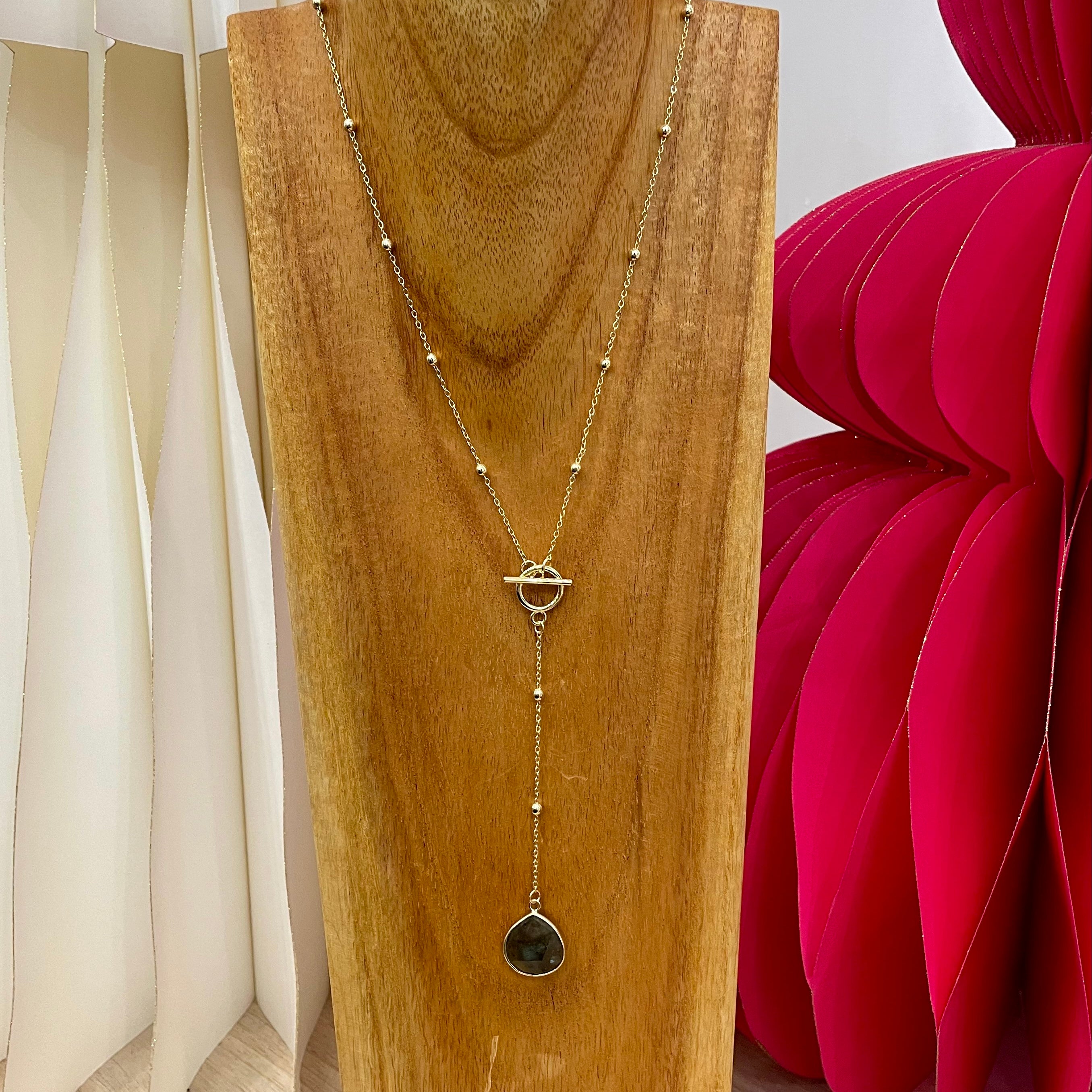 Hudson Day Teardrop Necklace