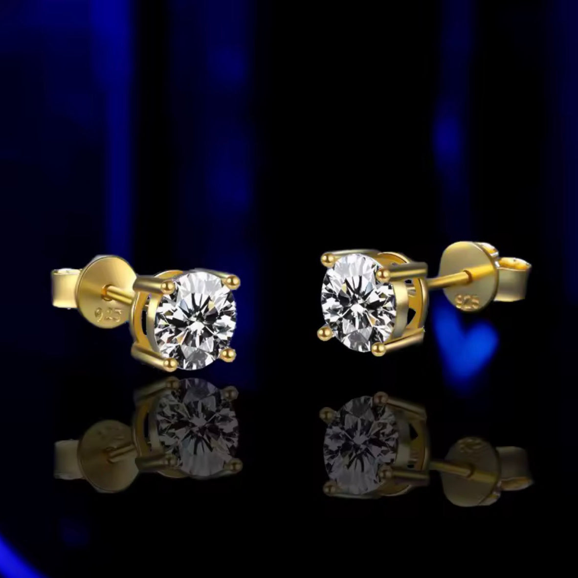 Sterling Silver Classic Studs