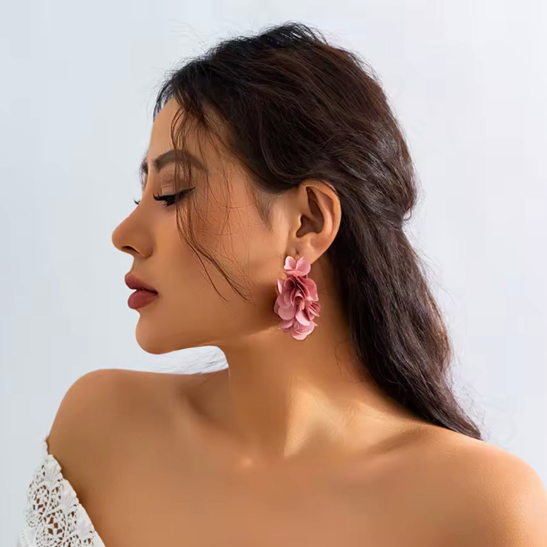 Flower Petal Hoops