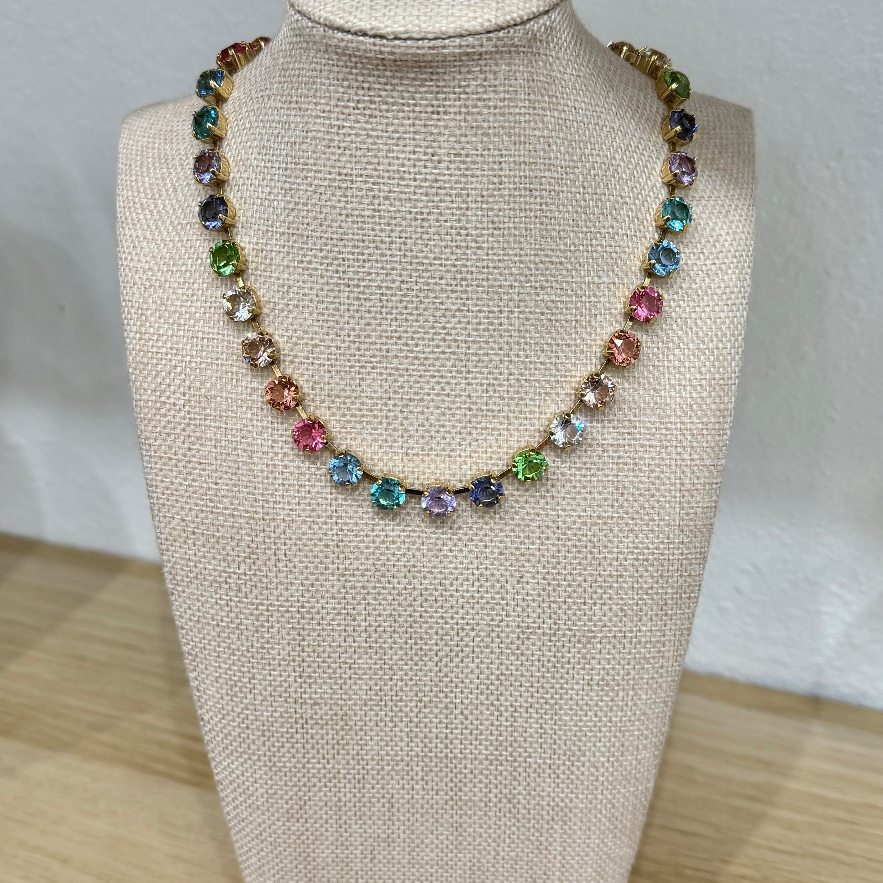 TOVA Oakland Necklace in Fairy Dust/Unfoiled