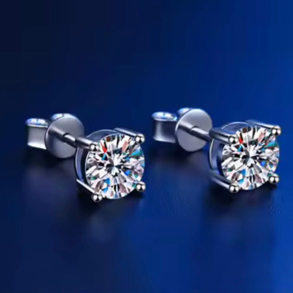 Sterling Silver Classic Studs