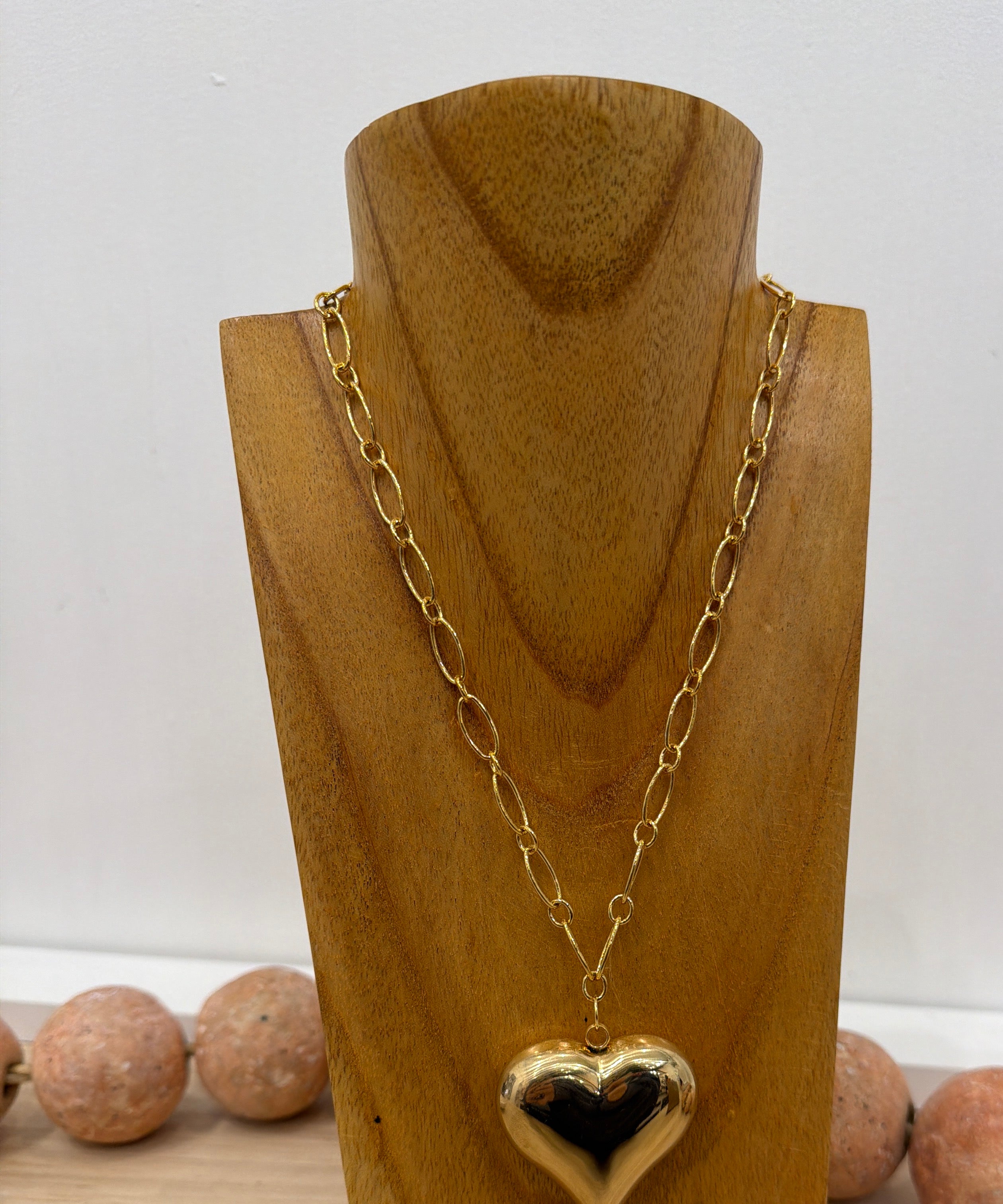 Bubble Heart Necklace