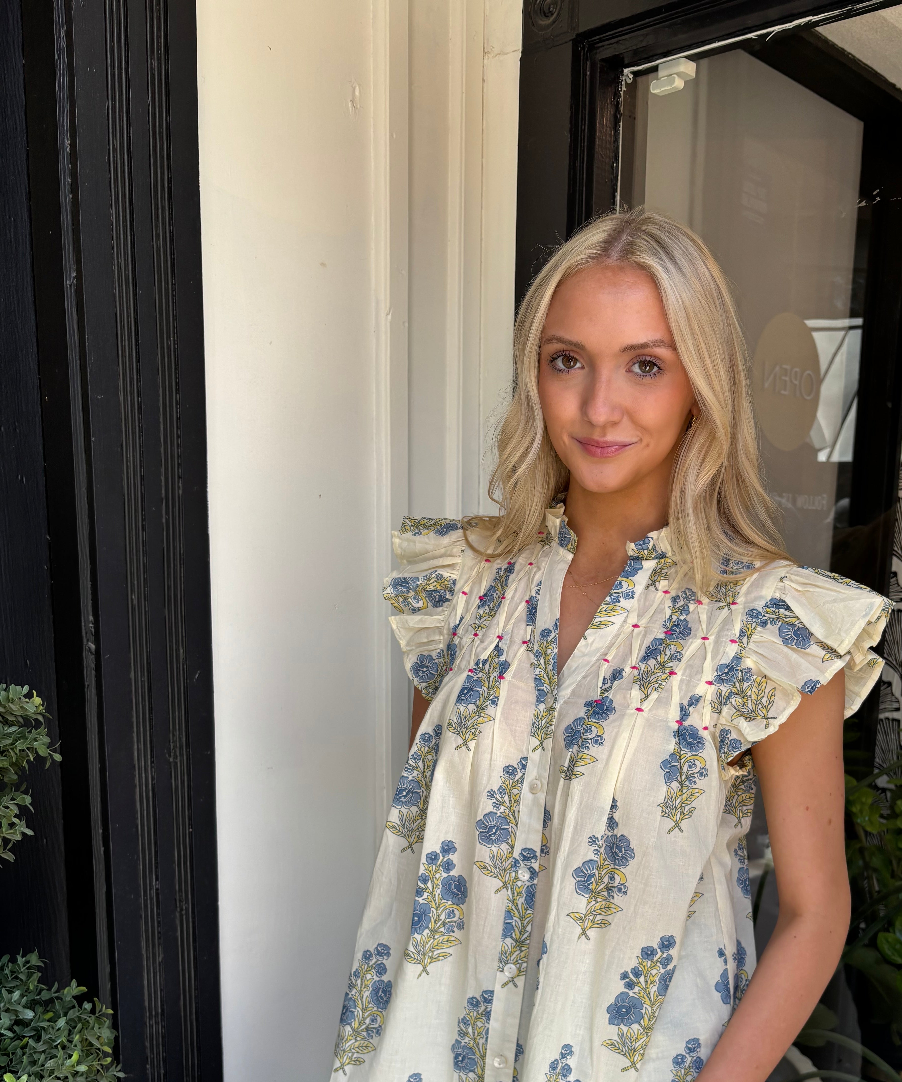 THML Floral Frenzy Top