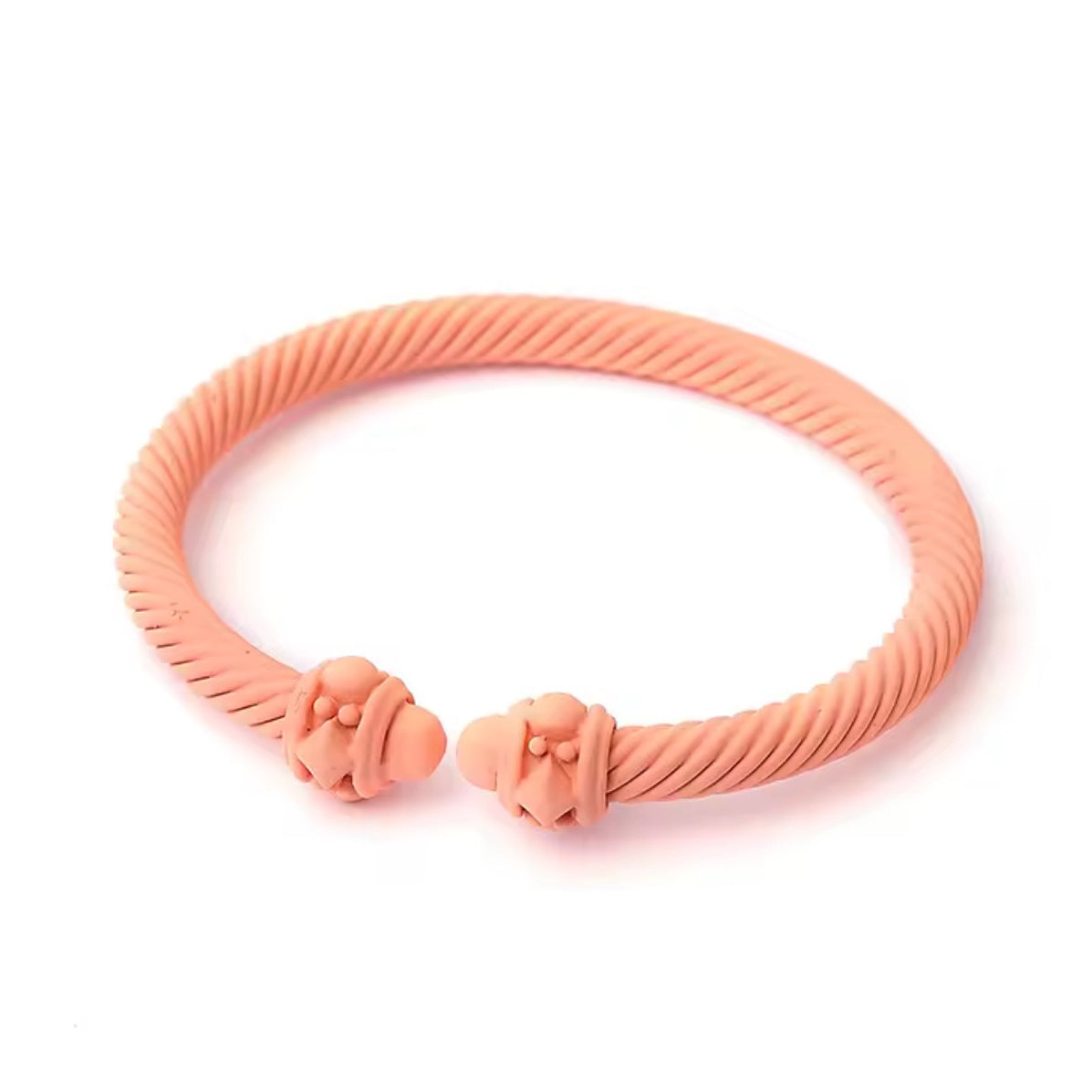 Color Coated Cuff Bracelet