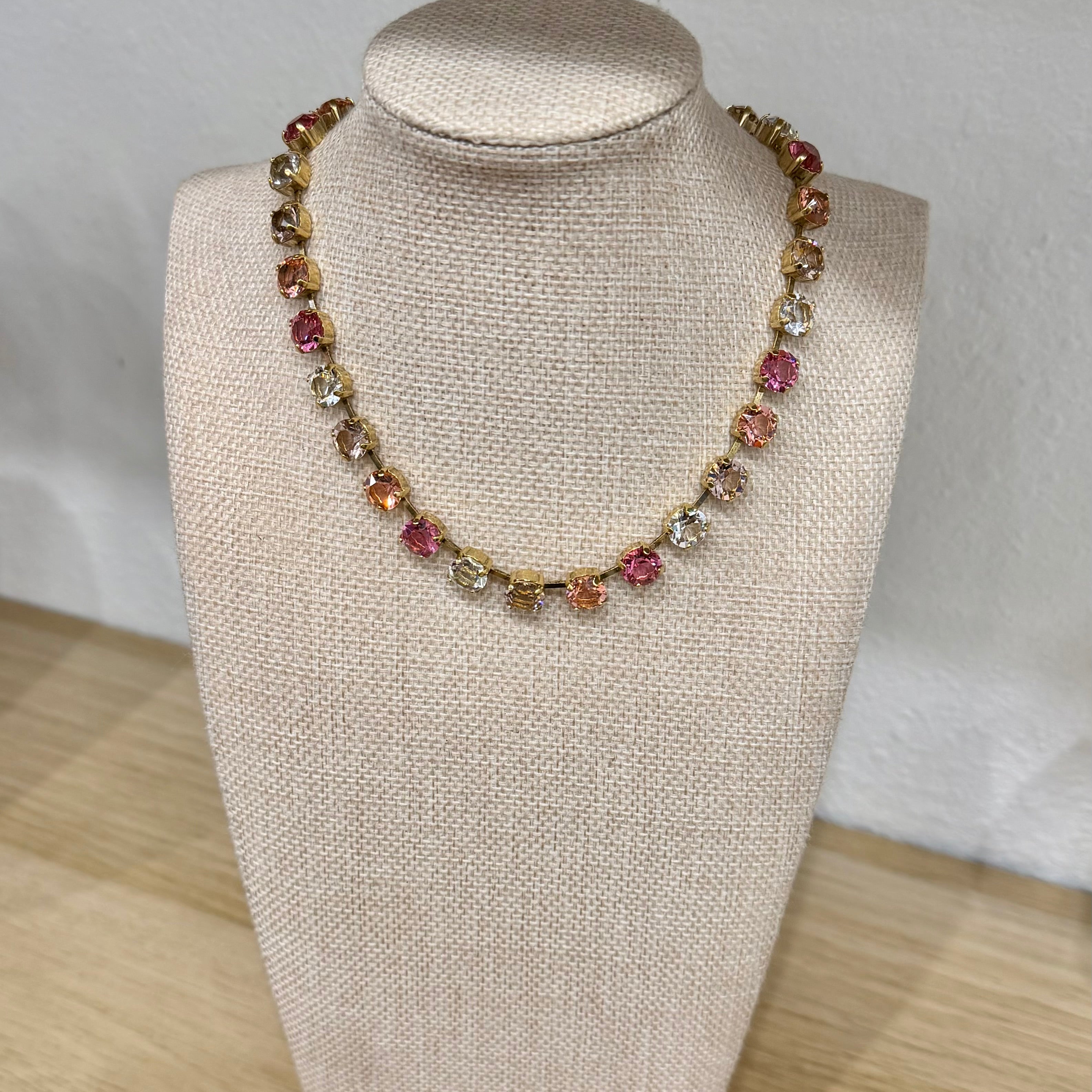 TOVA Oakland Necklace in Fairy Dust/Unfoiled