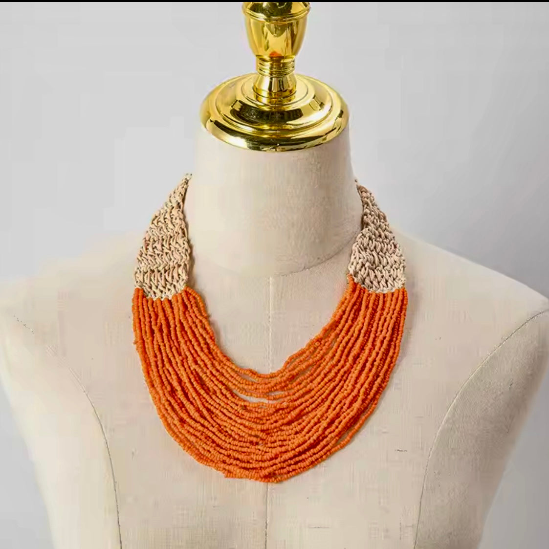 Boho Beaded Necklace