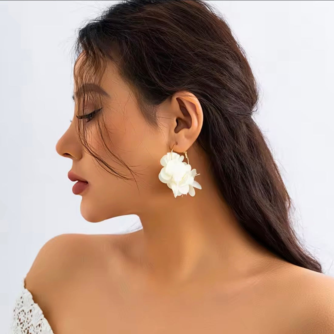 Flower Petal Hoops
