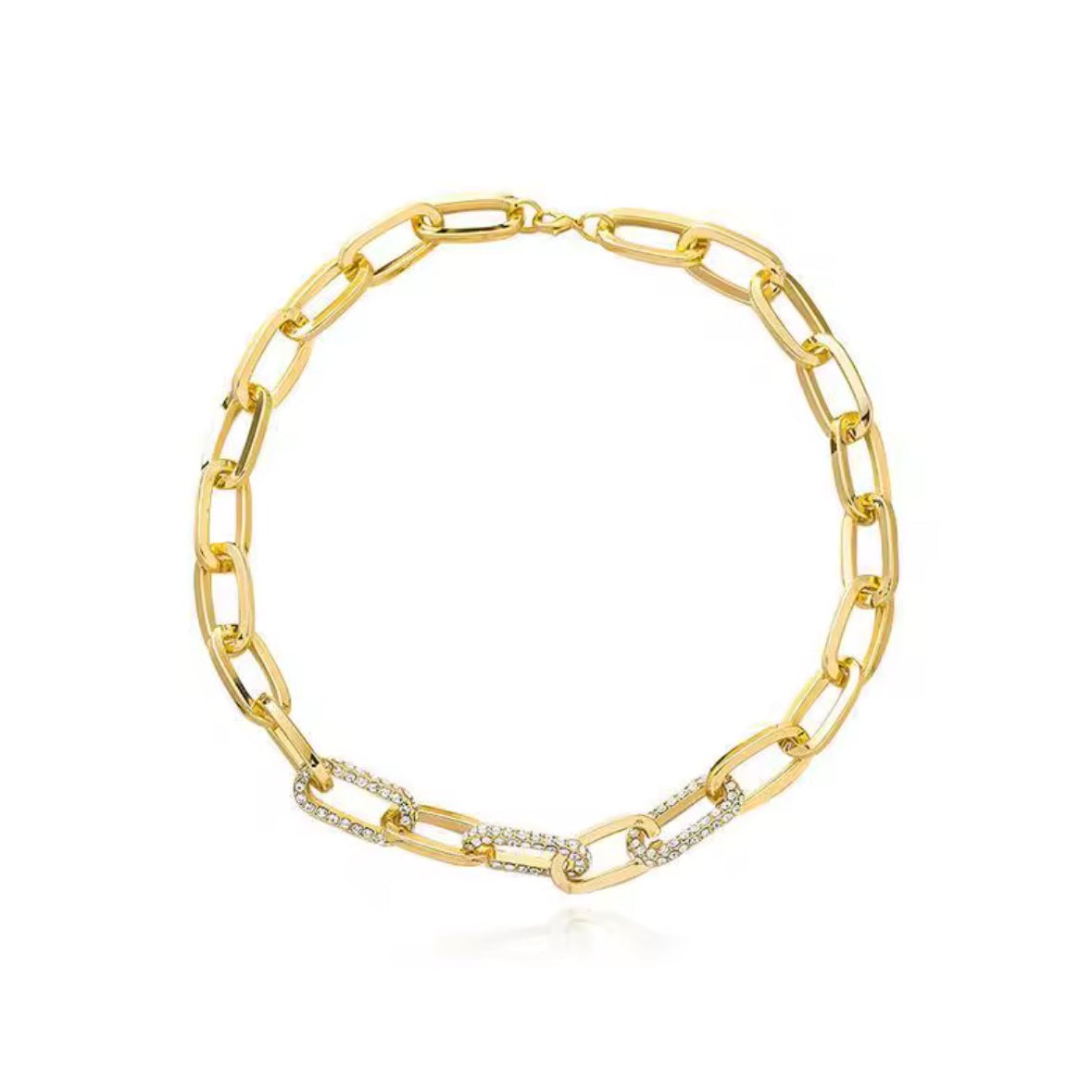 Diamondette Link Necklace