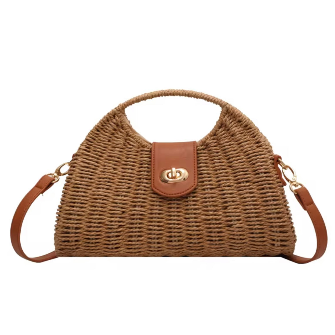 Summer Straw Purse