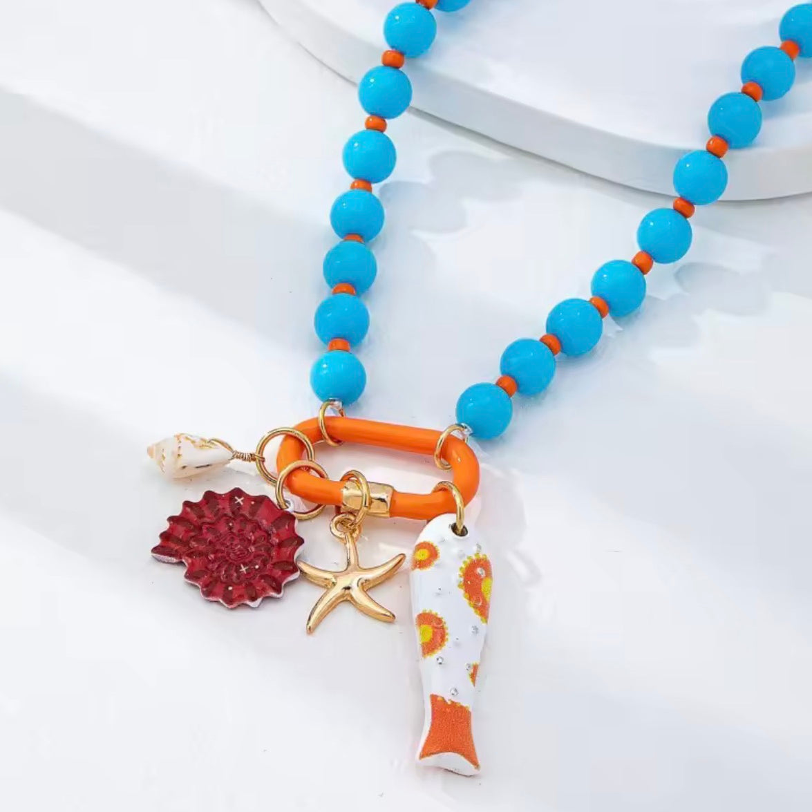 Saltwater Charm Necklace