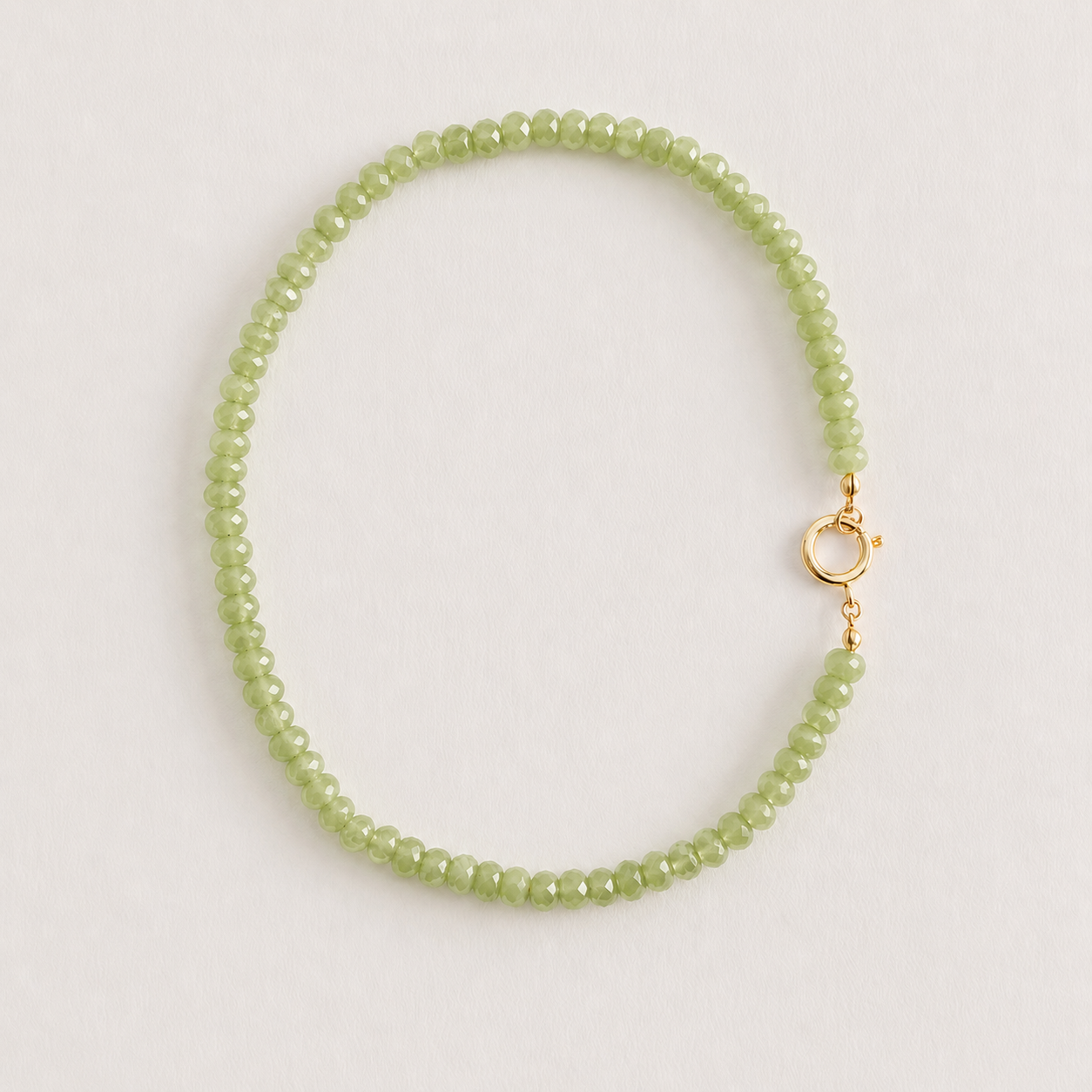Cut Stone Candy Beaded Necklace
