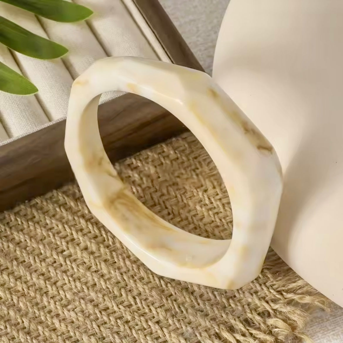 Rustic Resin Bangles