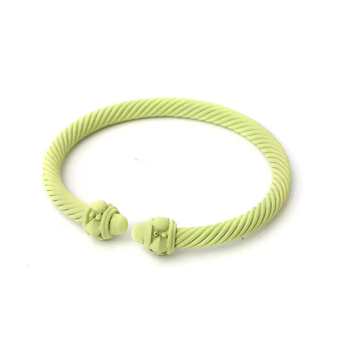 Color Coated Cuff Bracelet