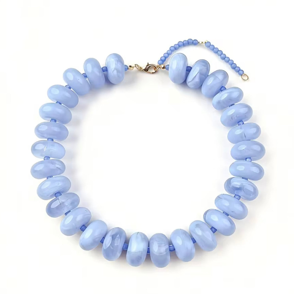 Candy Crush BIG Beaded Necklace
