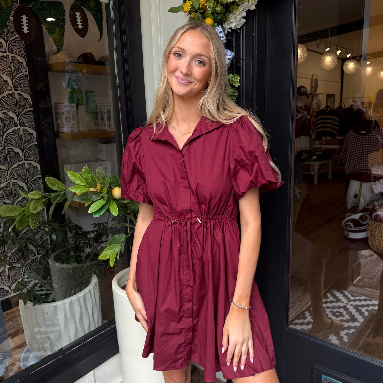 Sweet Magnolia Mini Dress