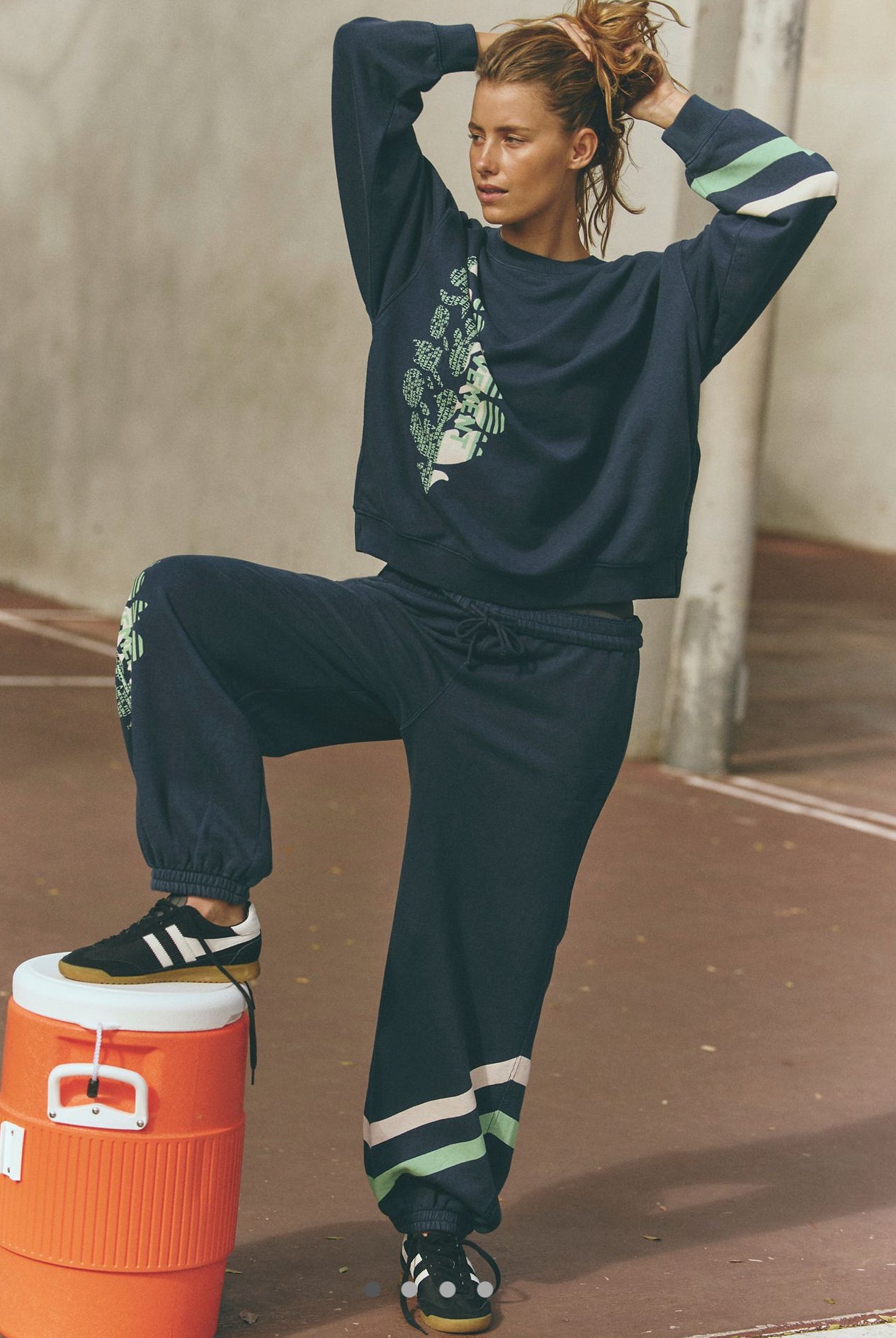 Free People Movement All Star Buti Logo Pullover