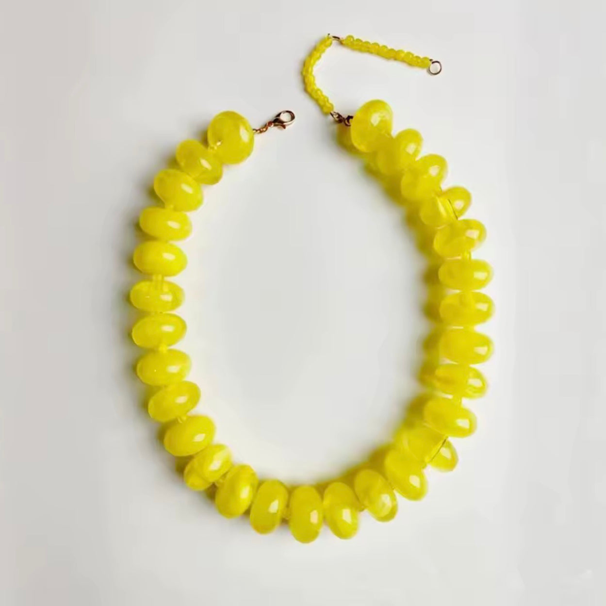 Candy Crush BIG Beaded Necklace