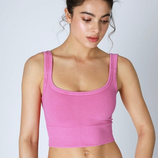 Chevron Crop Top