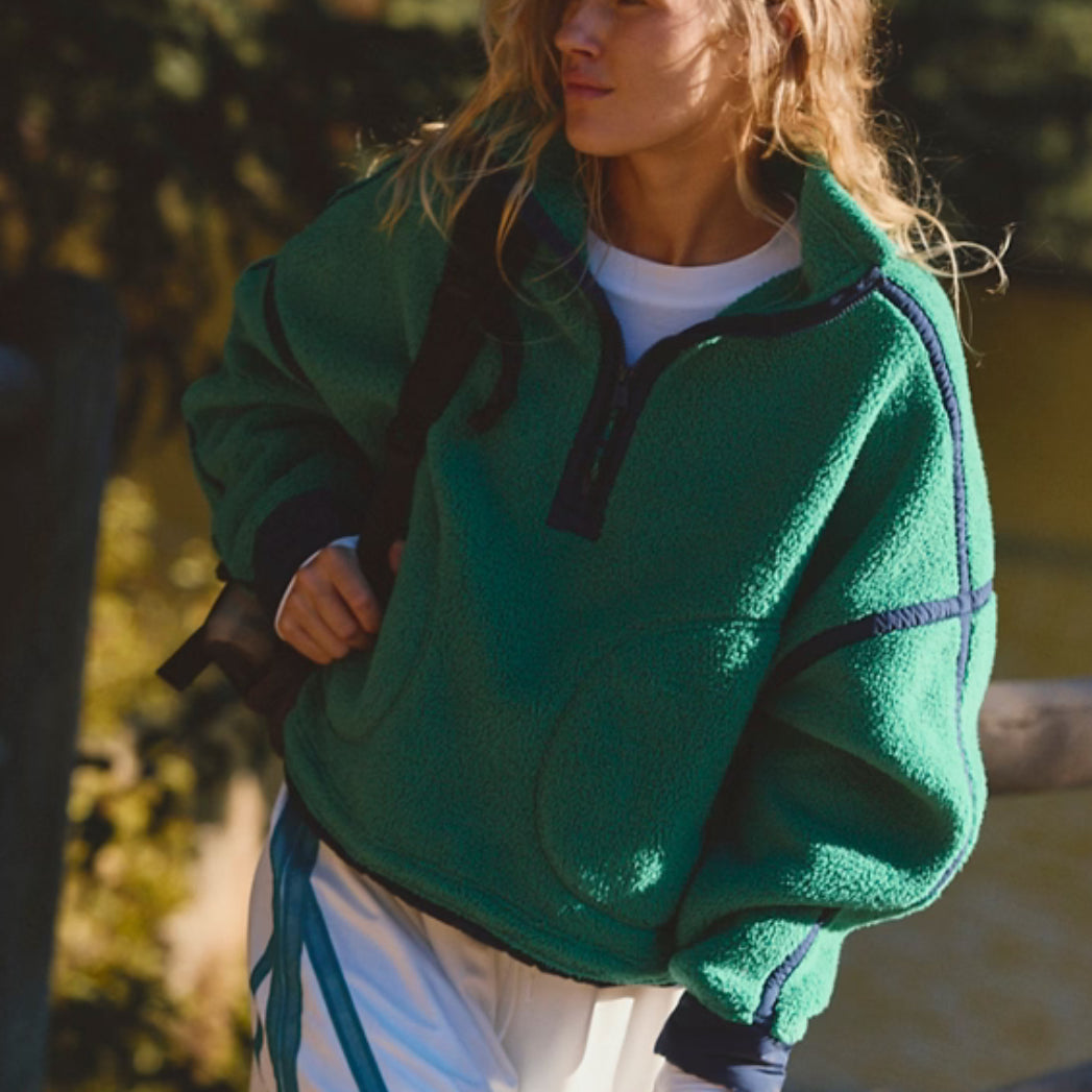 Free People Movement Mountain High Half Zip Fleece