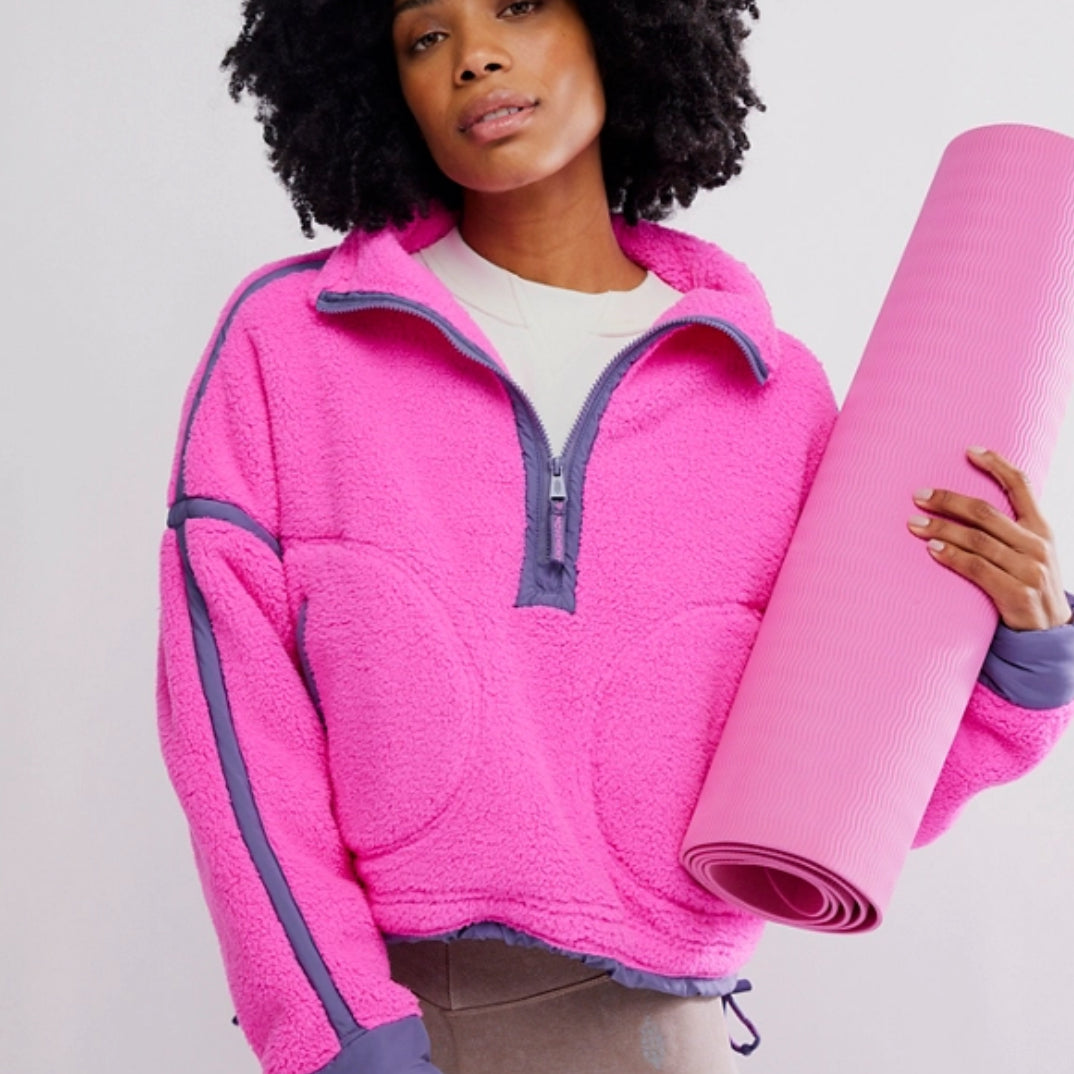 Free People Movement Mountain High Half Zip Fleece