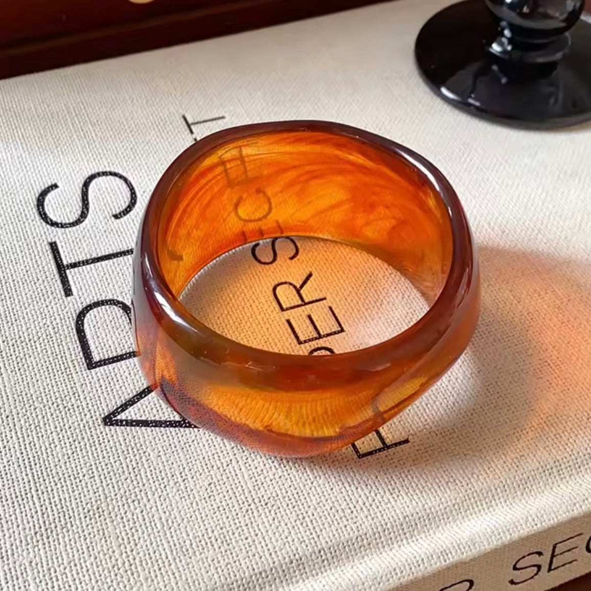 Rustic Resin Bangles