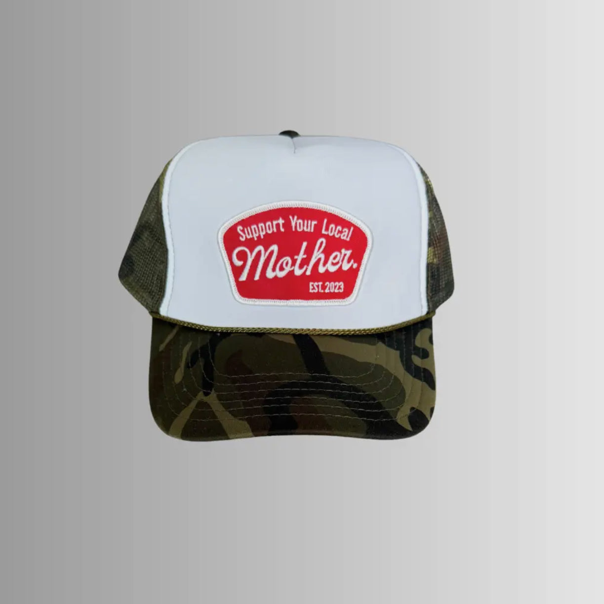 Strong As A Mother Patch Trucker Hat