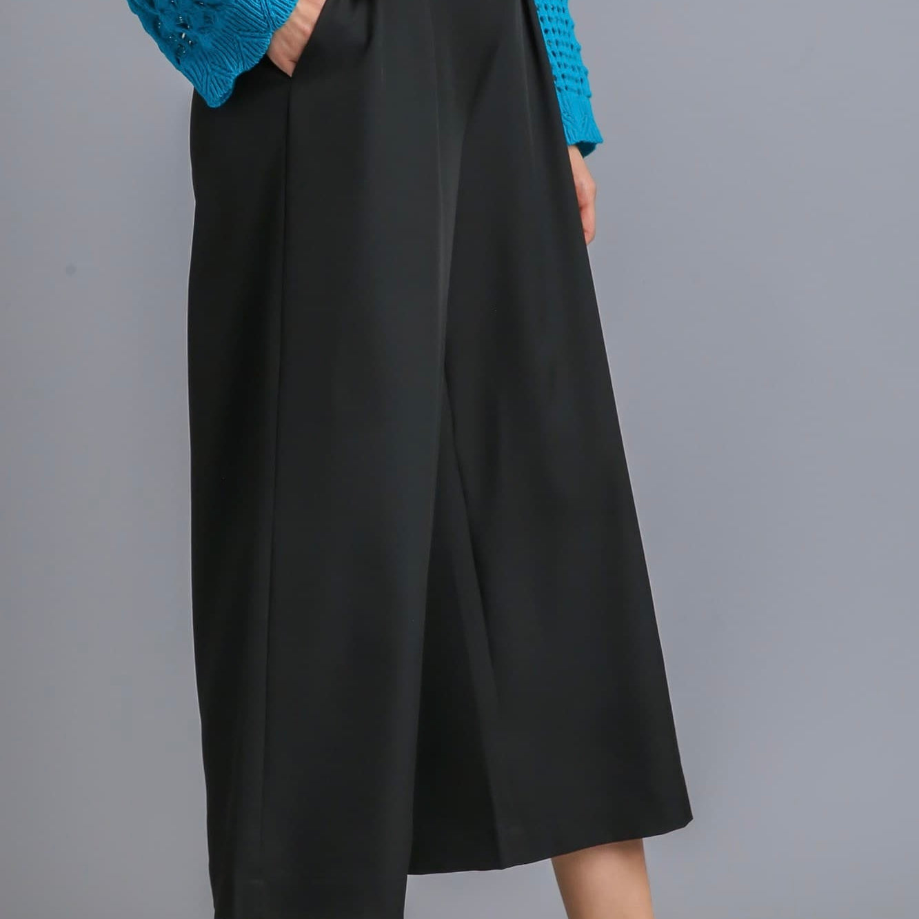 Monroe Cropped Wide Leg Pants