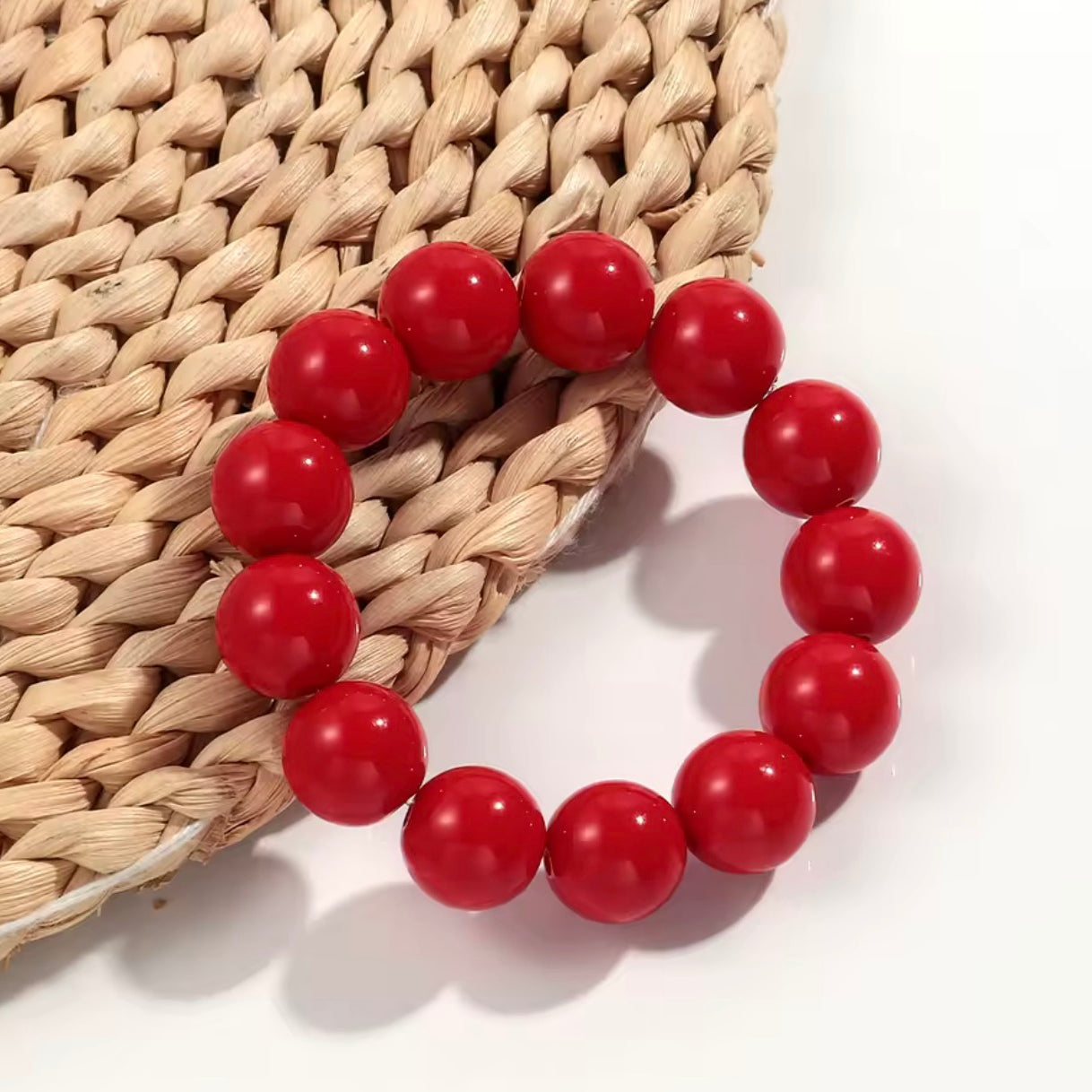 Acrylic Big Beaded Bracelet