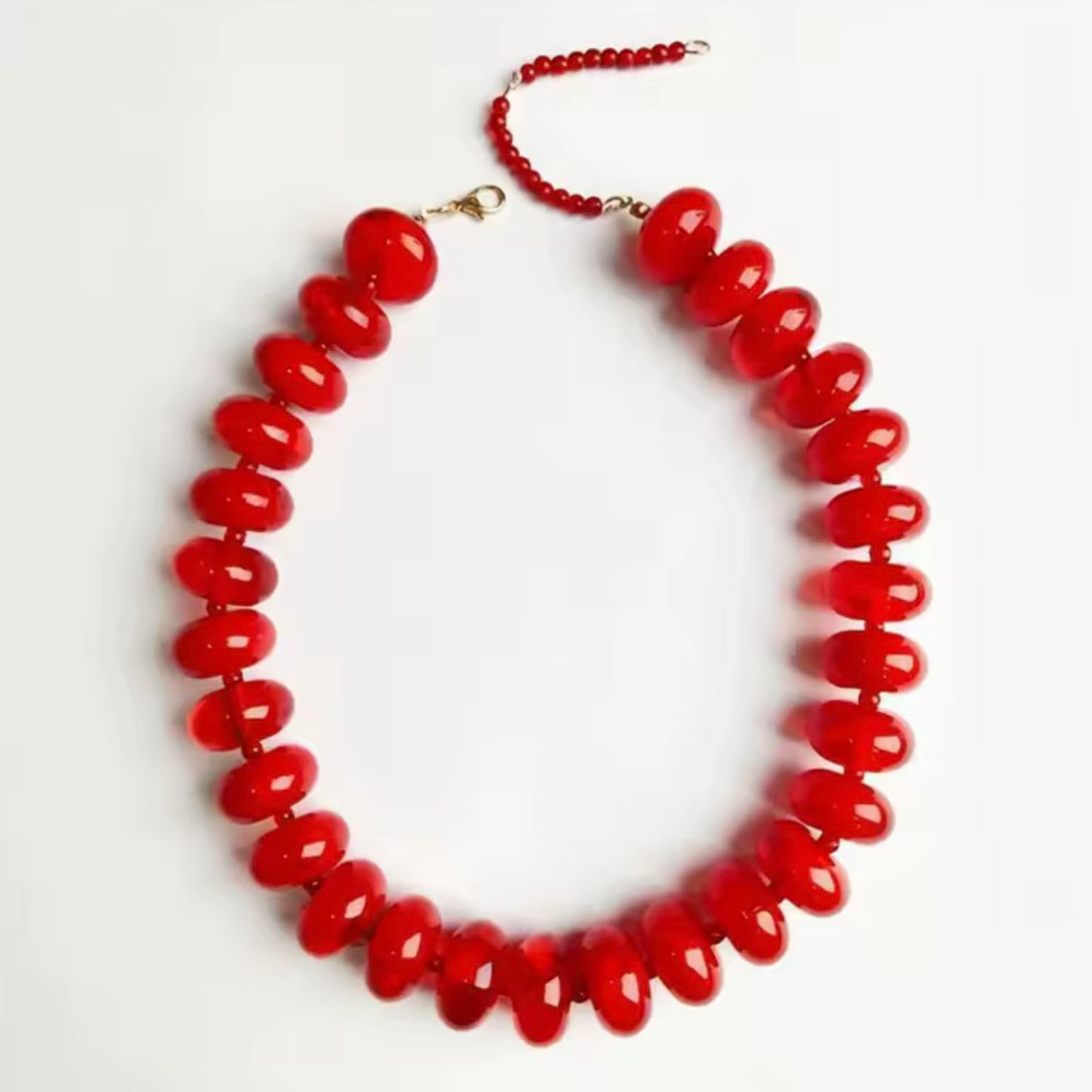 Candy Crush BIG Beaded Necklace