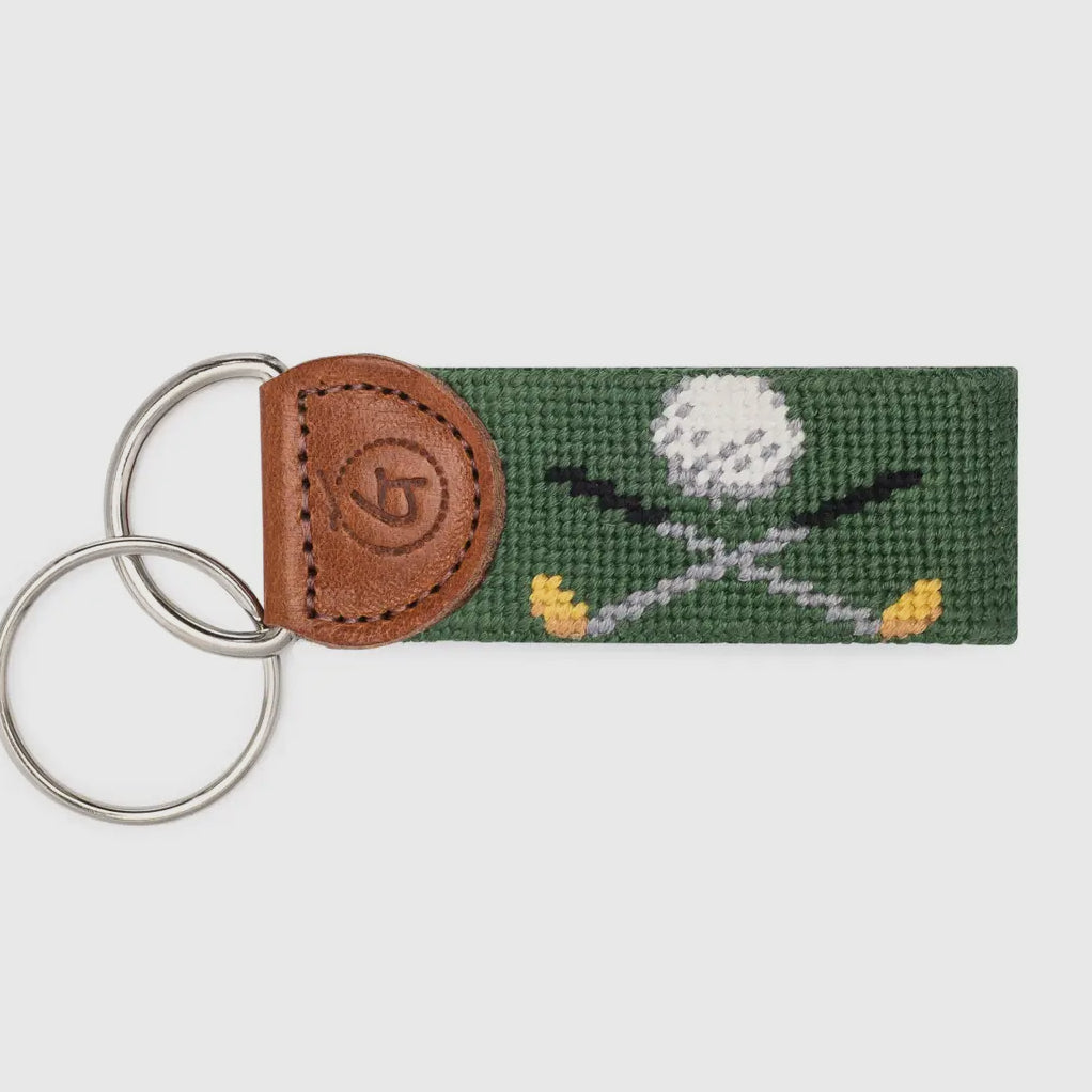 Needlepoint Keychain