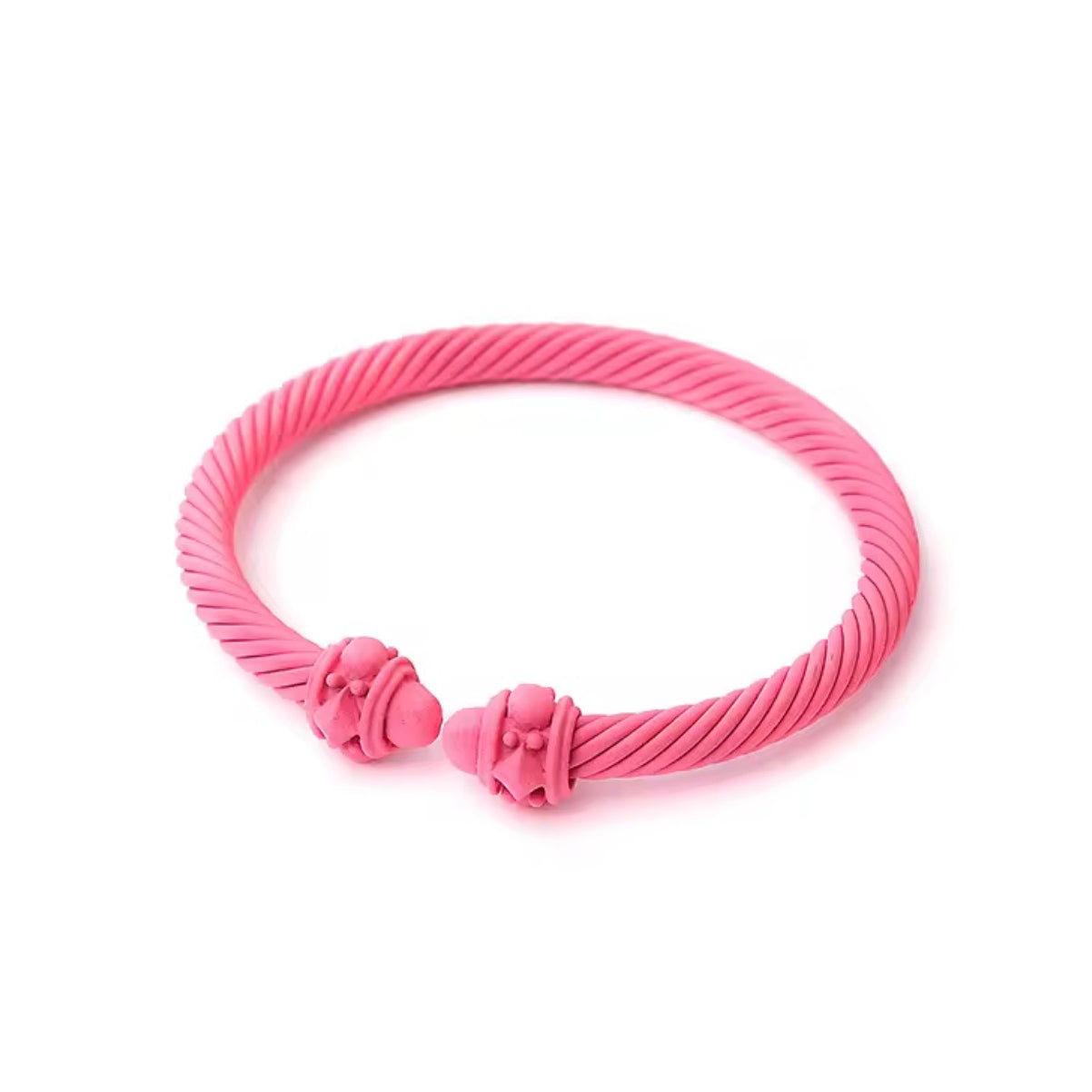 Color Coated Cuff Bracelet