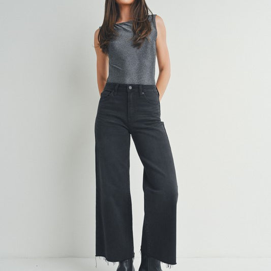 Wesley Slim Wide Leg Jeans