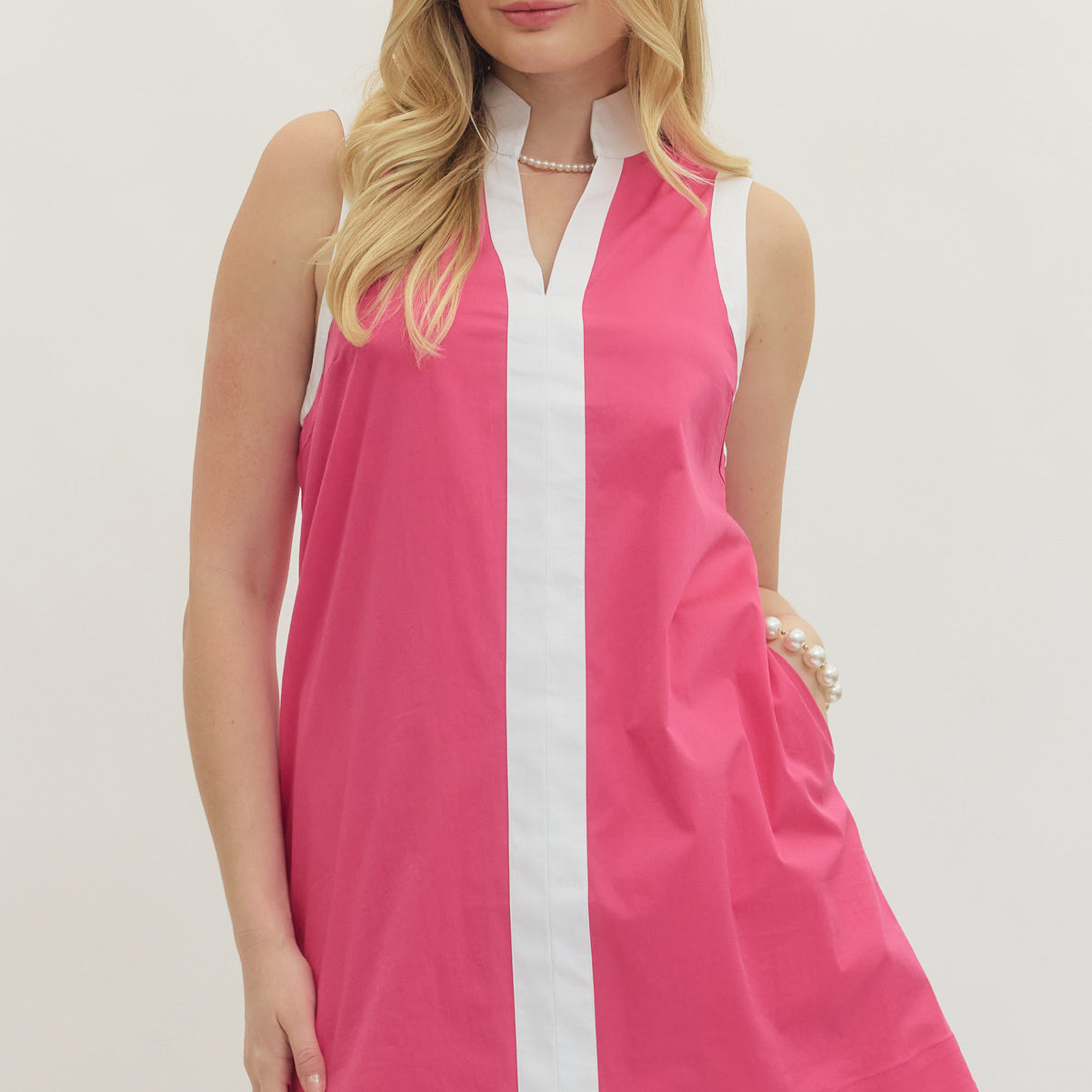 Harper Contrast Trim Dress