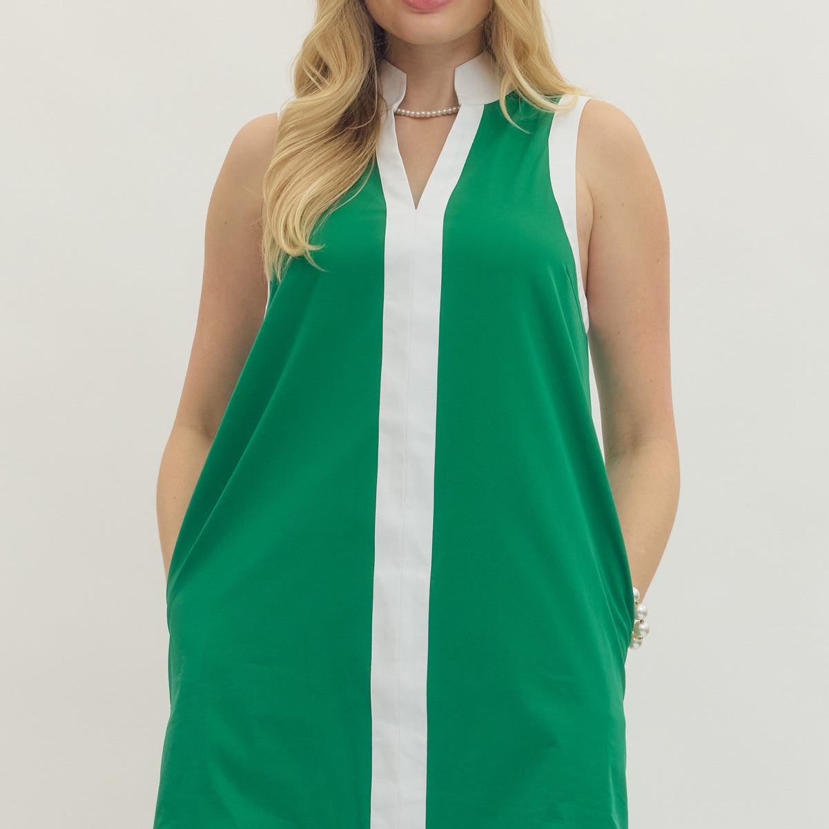 Harper Contrast Trim Dress