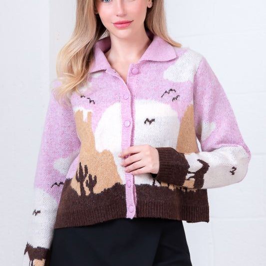 Cozy Desert Cardigan