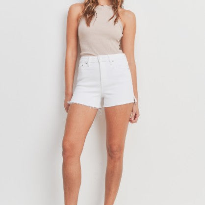 Heavenly High Rise Side Slit Short