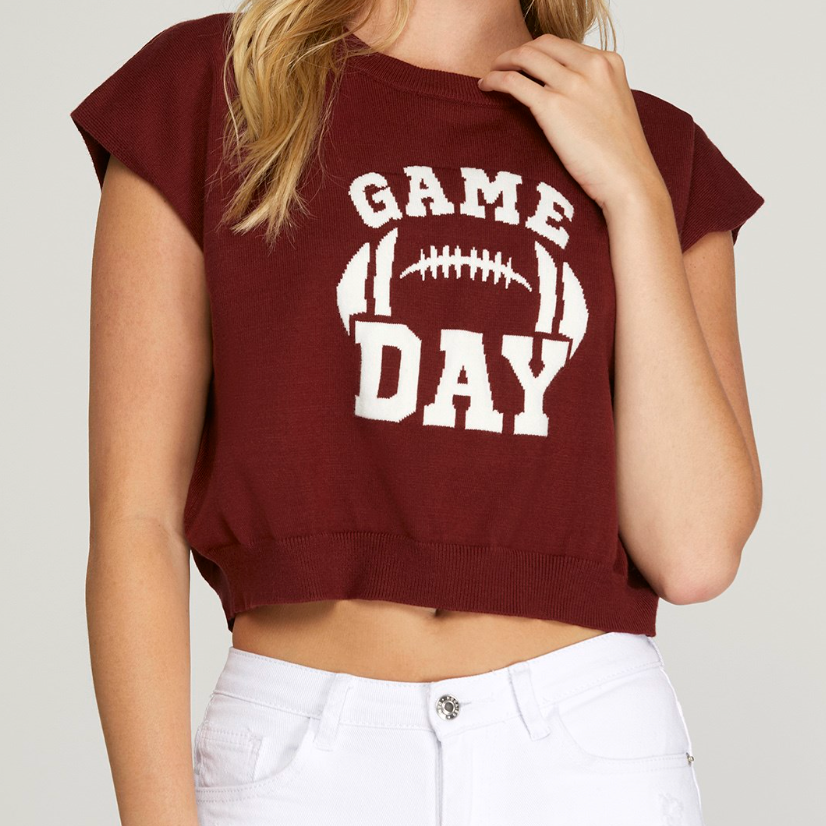 Game Day Sweater Vest
