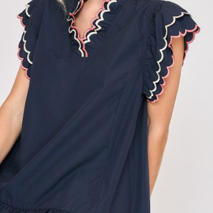 Sammie Scalloped Dress