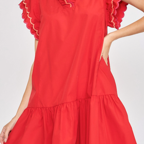 Sammie Scalloped Dress