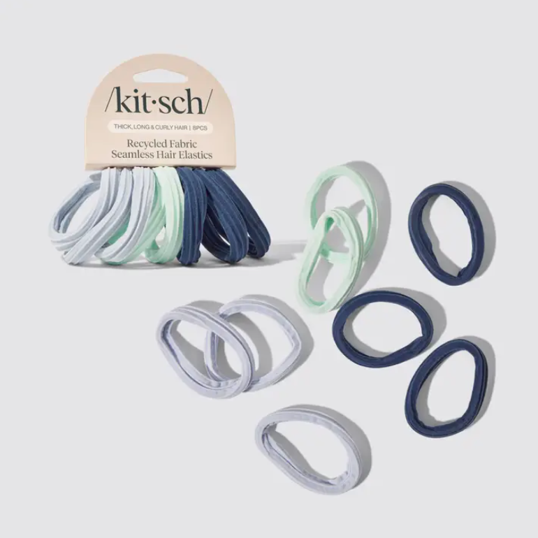 Seamless Hair Elastics 8pc Set