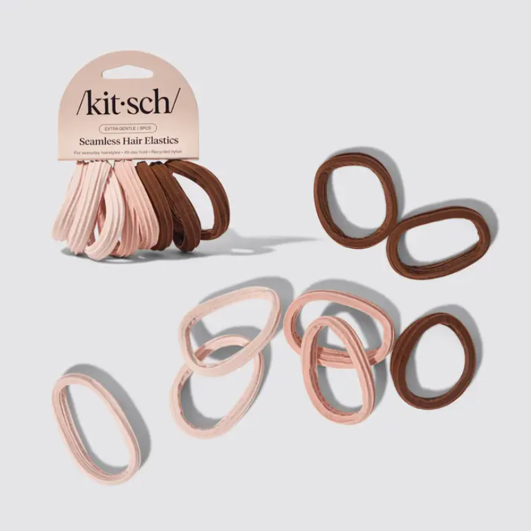 Seamless Hair Elastics 8pc Set